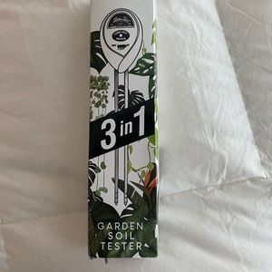 Brand new garden soil tester.